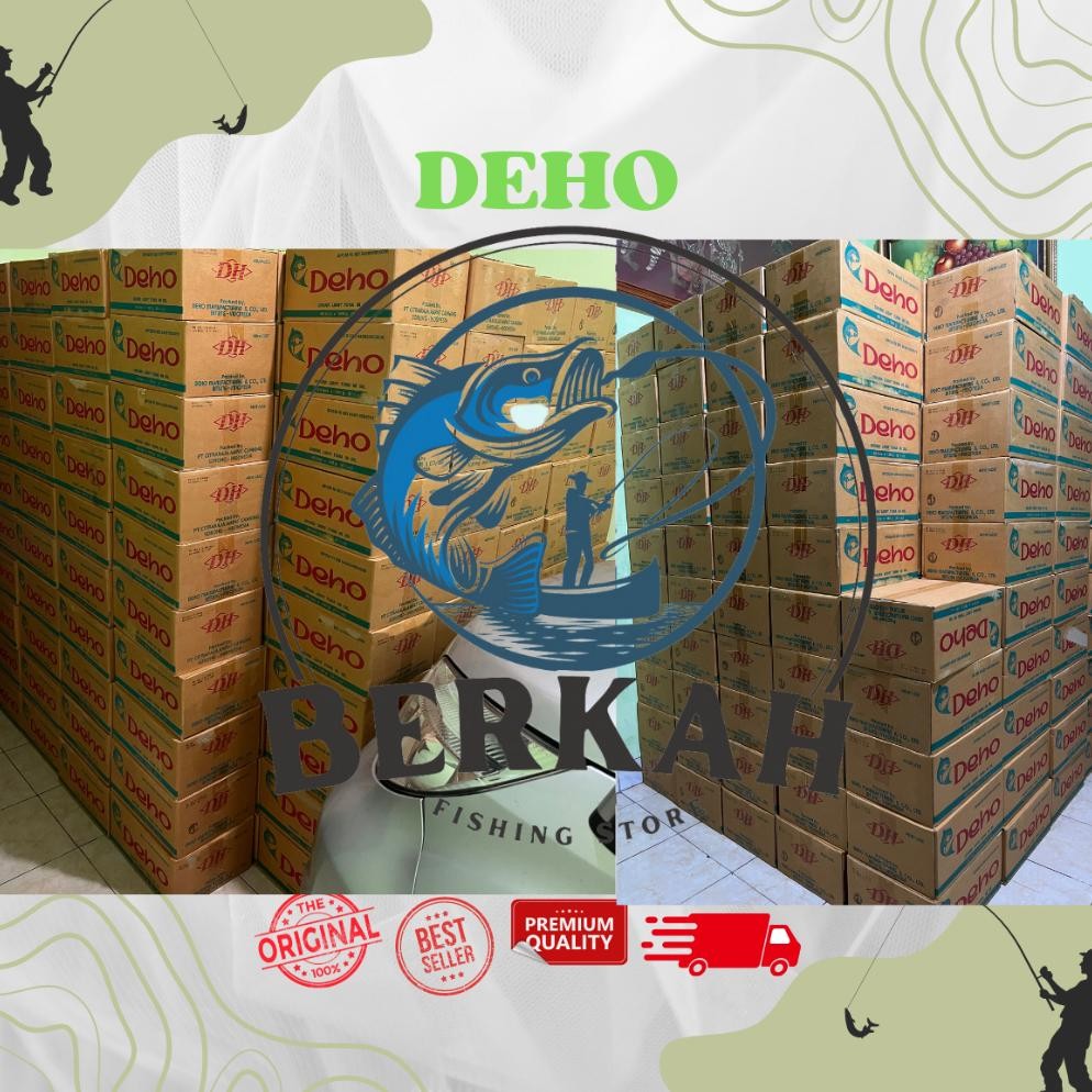 

y-76 Um57 DEHO TUNA CHUNK IN OIL / TUNA DALAM MINYAK 180g - UMPAN PANCING Sale Original