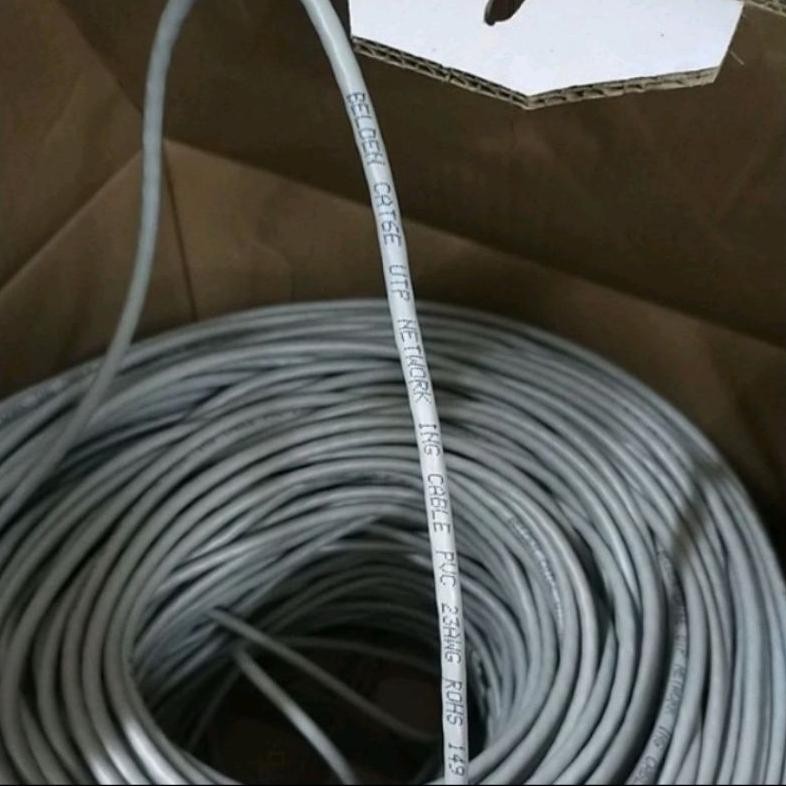 Belden Kabel LAN UTP cat6e / Belden cat6 / Kabel data cat6e jaringan kabel lan cat6e  indoor
