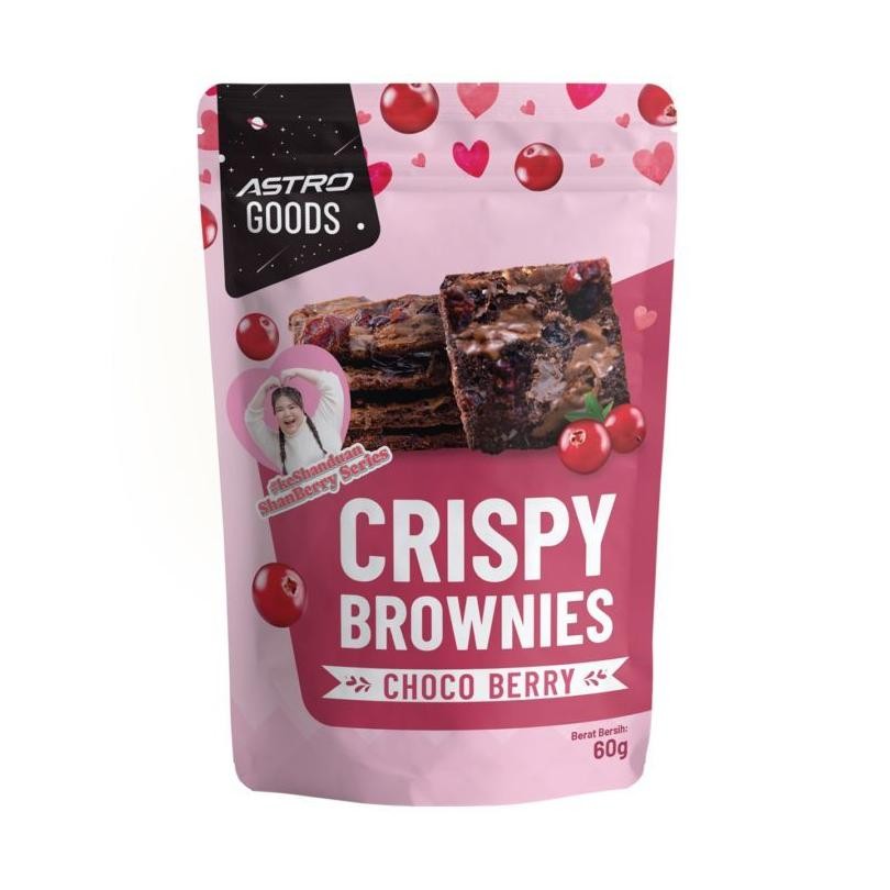 

Astro Goods Crispy Brownies Choco Berries 60Gr