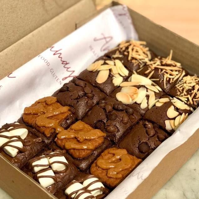 

Gluten Free Fudgy Brownies Small Size