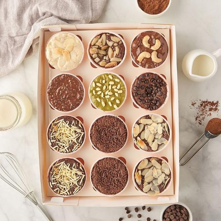 

Brownies Cup 1 Lusin Sesuai Foto Khusus N Mbun Brownies Panggang Brownies Melted Fudgy Brownies Coklat Keju Makanan Ringan