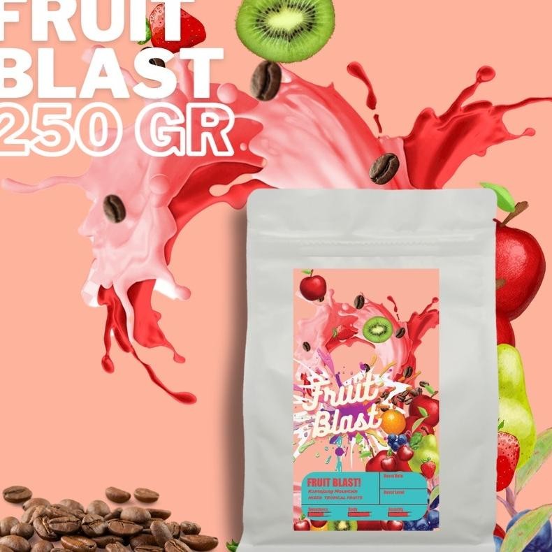 

Wells Kopi Kopi Arabika Fruit Blast Roasted Bean Coffee 250 Gram