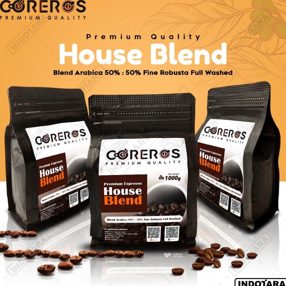 

Kopi Susu Arabika 50 Robusta 50 Coreros House Blend