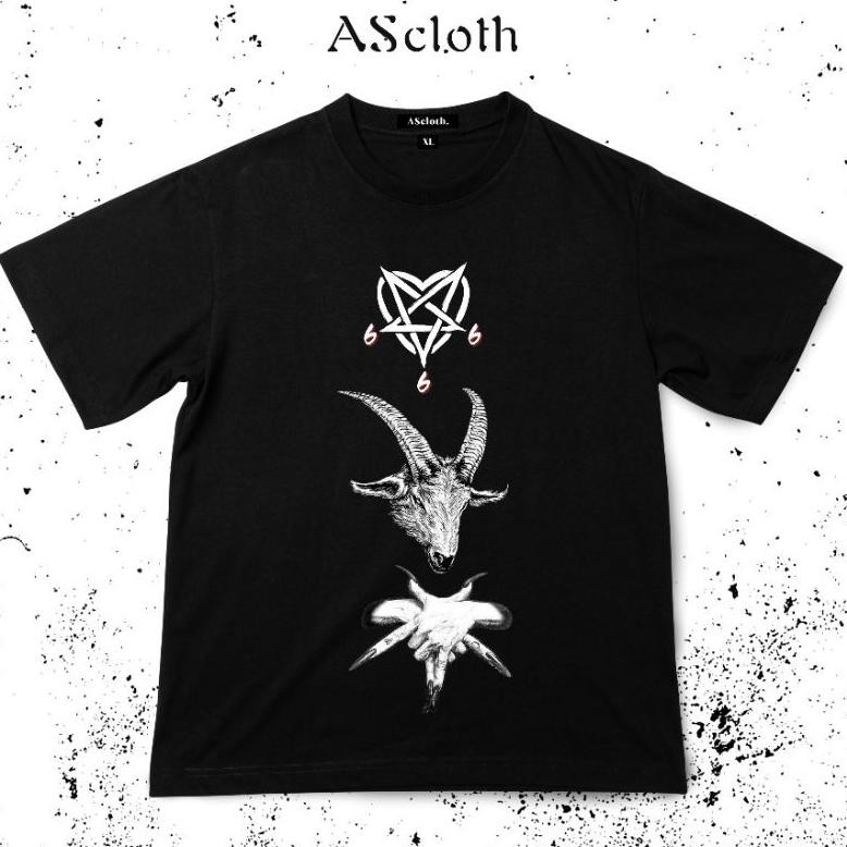 Terbaru Ascloth T-Shirt Satanic