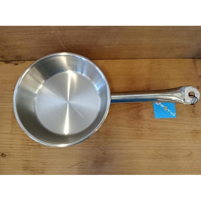 Murah Stainless Frying Pan Estio Pro 18Cm Sus 304 Zebra 17088