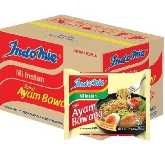 

READY STOK INDOMIE MIE AYAM BAWANG KARTON Siap kirim