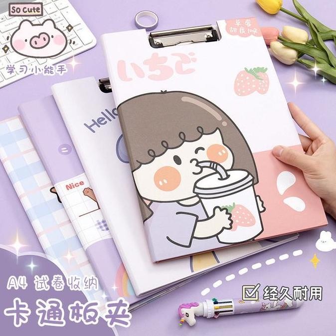 

Papan Clipboard With Cover Papan Ujian Papan Jalan Aesthetic WS