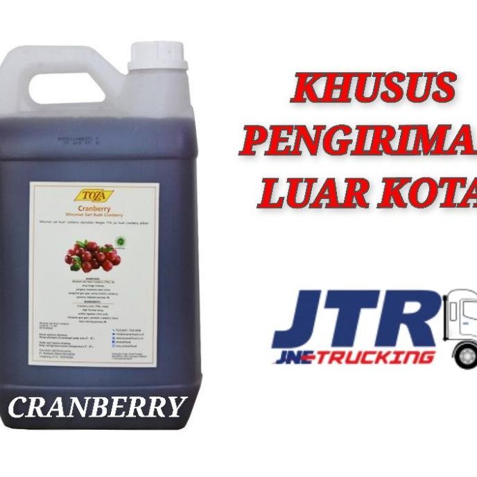 

Toza Jus Cranberry 5 Liter Khusus Luar Kota
