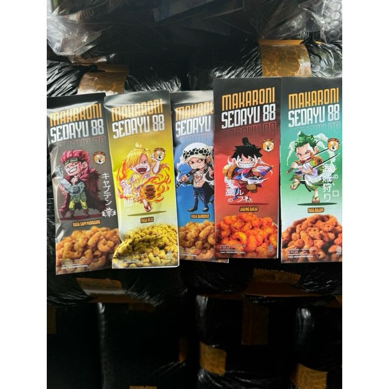 

Sedayu88 Snack Makaroni Isi 50Pcs Mix 3 Varian Rasa Random