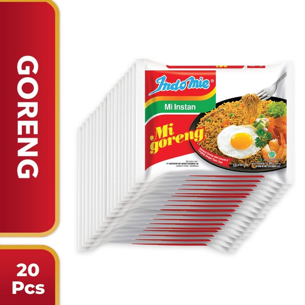 

READY STOK 20 PCS -Indomie Goreng Spesial 80 Gr Siap kirim