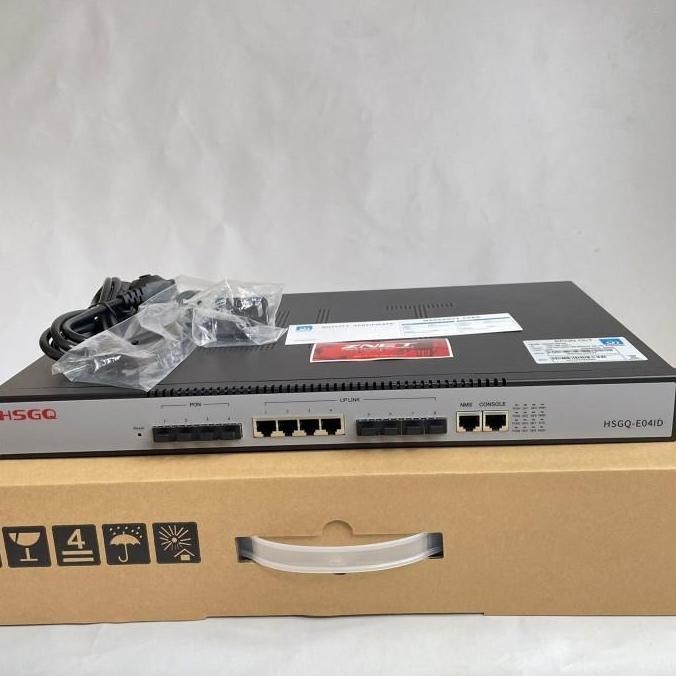 Epon Olt 4 Port Hsgq Dengan Sfp Px20+++ New Stok