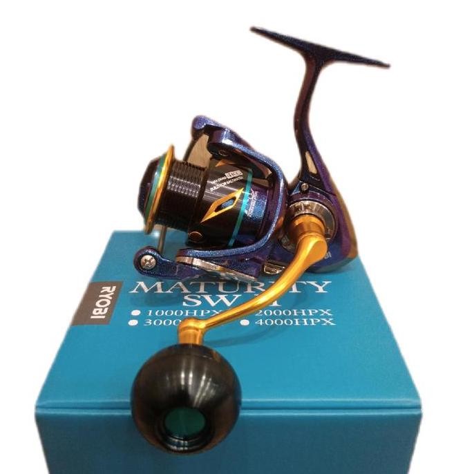 New Reel Pancing Ryobi Maturity Sw Ii 1000 2000 3000 4000 5000 6000 8000 Metal Body Spinning