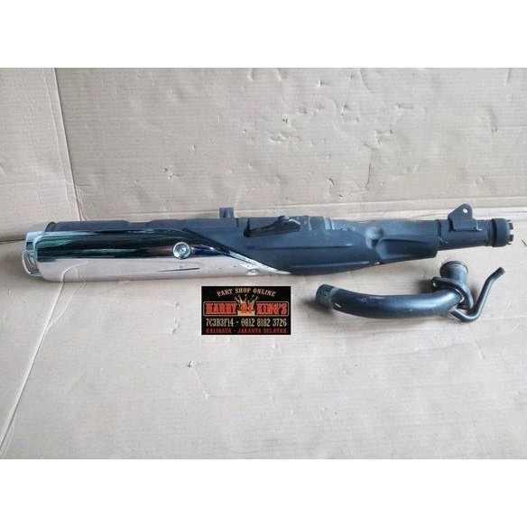 KNALPOT RX KING NEW PEREDAM 2007 - 2008 SEKEN ORIGINAL COPOTAN MOTOR terlaris