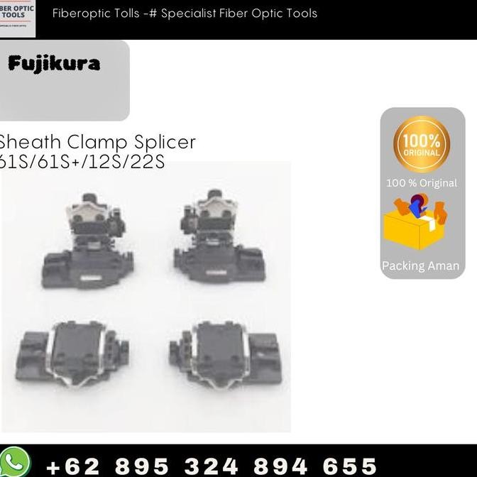 Clamp For Splicer Fujikura 61S+/61S New Stok