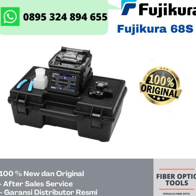 Splicer Fujikura 68S+(Original Resmi Fujikura 1 Tahun ) New Stok
