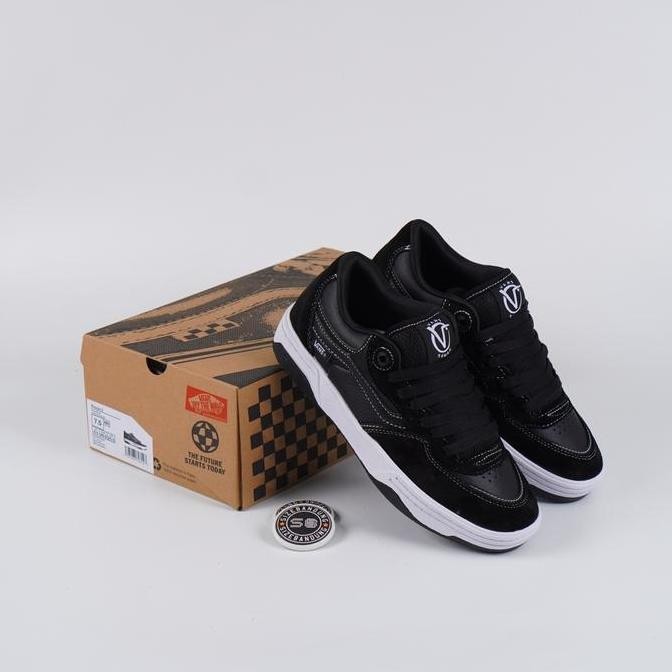 Sepatu Vans Rowan 2 Black White (Best Quality)