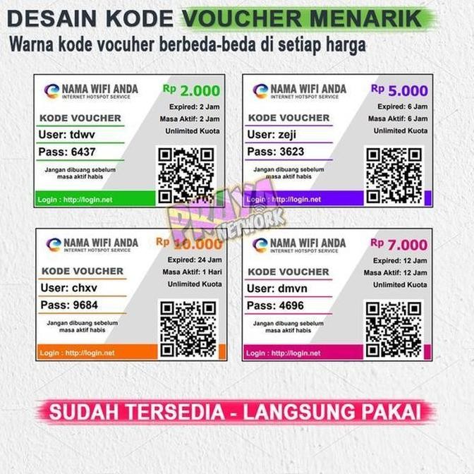 Paket Rt Rw Net Lengkap Usaha Wifi Sistem Hotspot Voucher Full New Stok