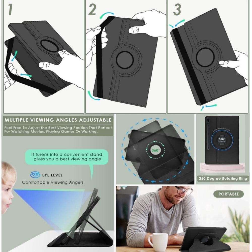 Premium Case Samsung Tab A 8 2015 / Samsung Galaxy Tab A 8" 2015 / P355 P350 T350 T355 Flip Cover Ca