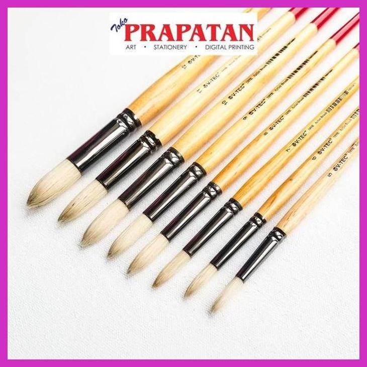 

( SEKOLAH / LUKIS ) COD KUAS LUKIS ROUND V-TEC 589R PER PC / V-TEC PAINT BRUSH (SENI / MENGGAMBAR / ART / KERAJINAN ) PRIVASI AMAN