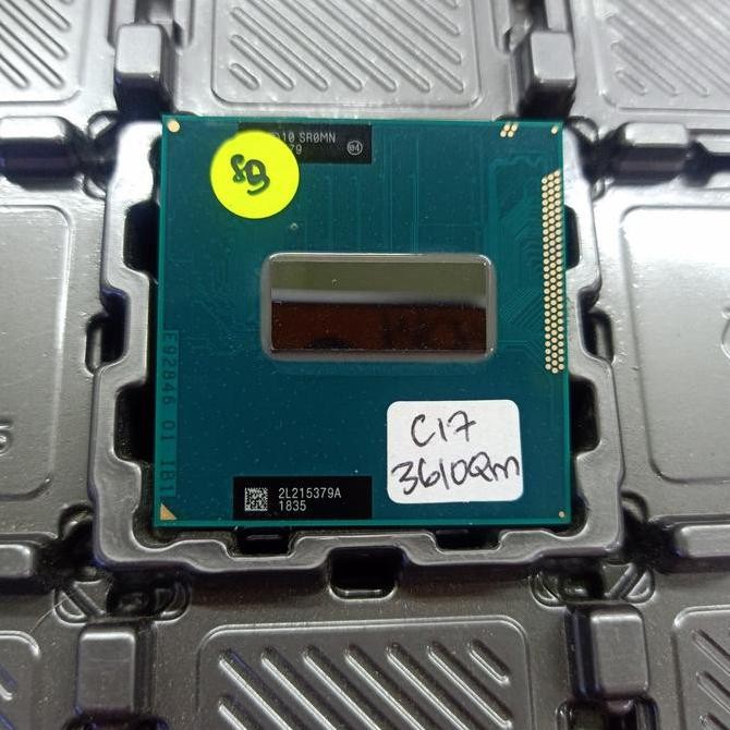 Processor Laptop Intel Core I7 3610Qm Rpga988B Ivy Bridge 2.3Ghz Gen3 New Stok