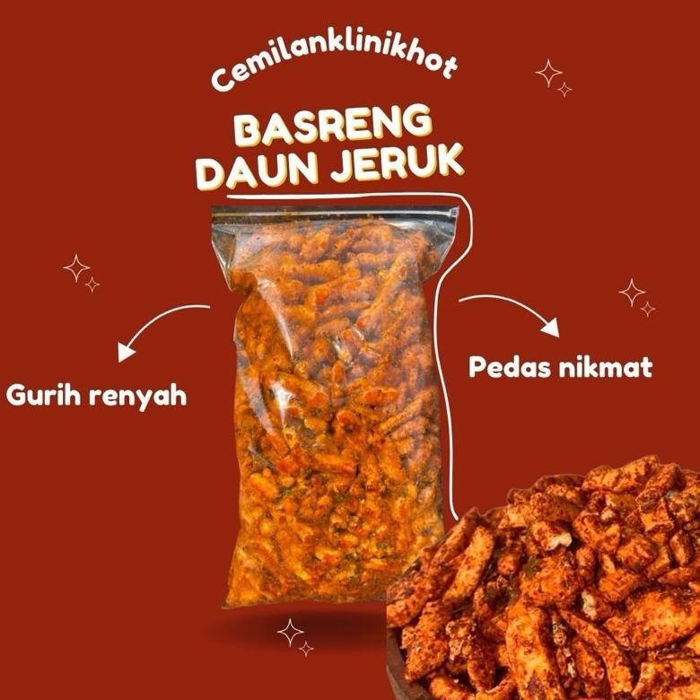

Promo Spesial!! NI06 Basreng Pedas Daun Jeruk 1kg Renyah Gurih Sertifikasi SPP-IRT Premium Viral