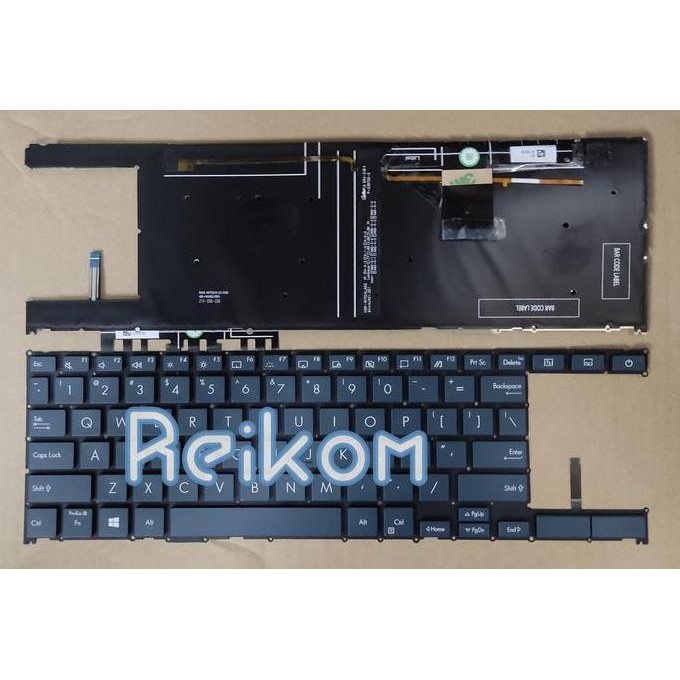 Keyboard Asus Zenbook Duo 14 Ux482 Ux482E Ux482Ea Ux482Ear Ux482Egr New Stok