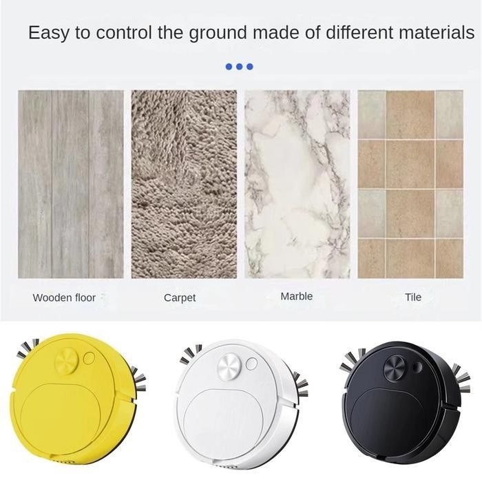8018 Sweepin Robot Pembersih Lantai Robot Vacuum Pel Sapu Lantai Otomatis Alat Penyedot Debu