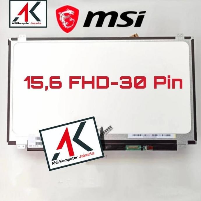 Led Lcd Laptop Msi Gp62 Ge62 Cx62 Gl62 6Qf Gl63 Ge63 N156Hga-Eal New Stok