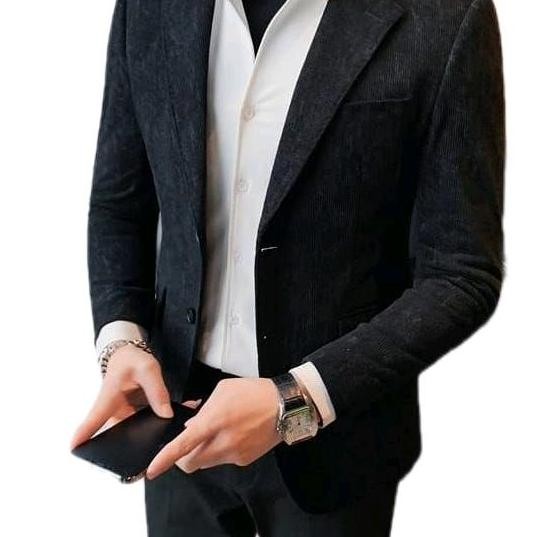 Jas Kaduroy / Jas Corduroi Pria Jas Pria Keren Blazer Semi Formal Co