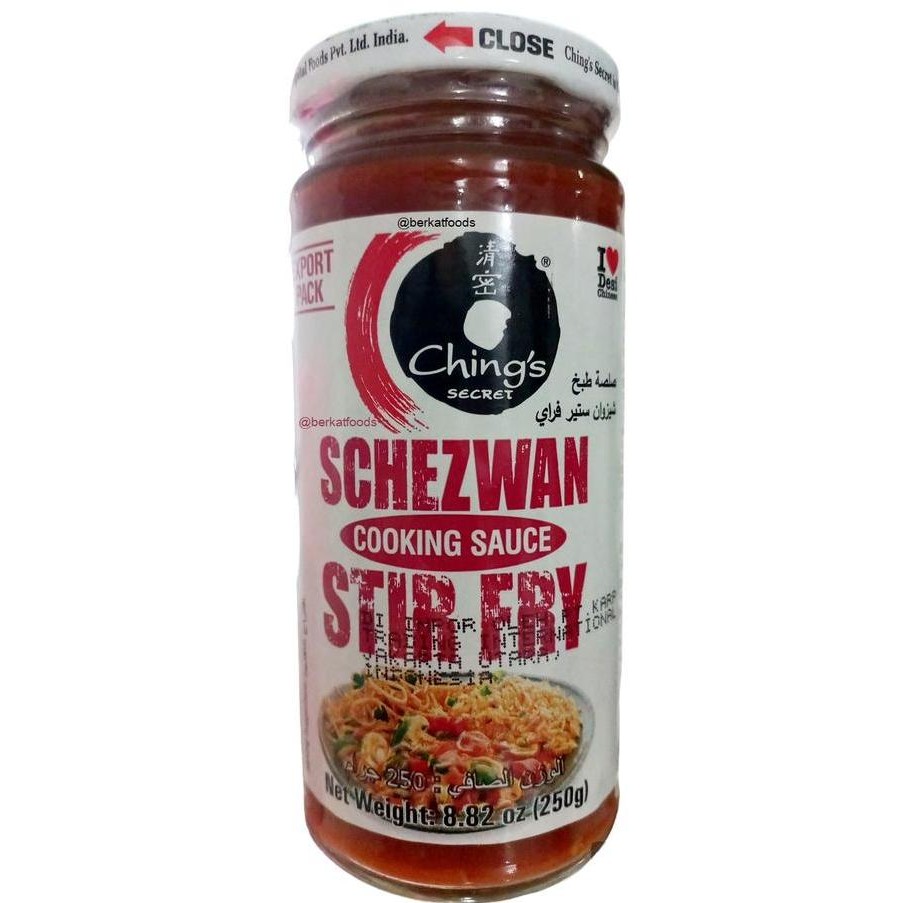 

favorit] Schezwan Stir Fry Cooking Sauce Ching's Secret / Saus Masak Menumis