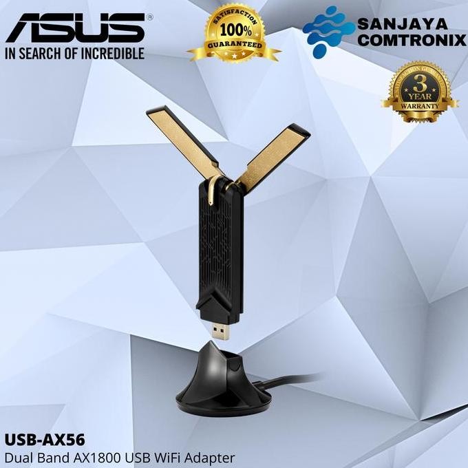 Asus Usb-Ax56 Dual Band Ax1800 Usb Wifi Adapter New Stok