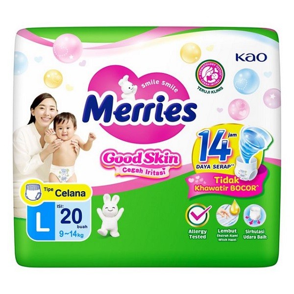 MERRIES PANTS GOOD SKIN L 20 - POPOK