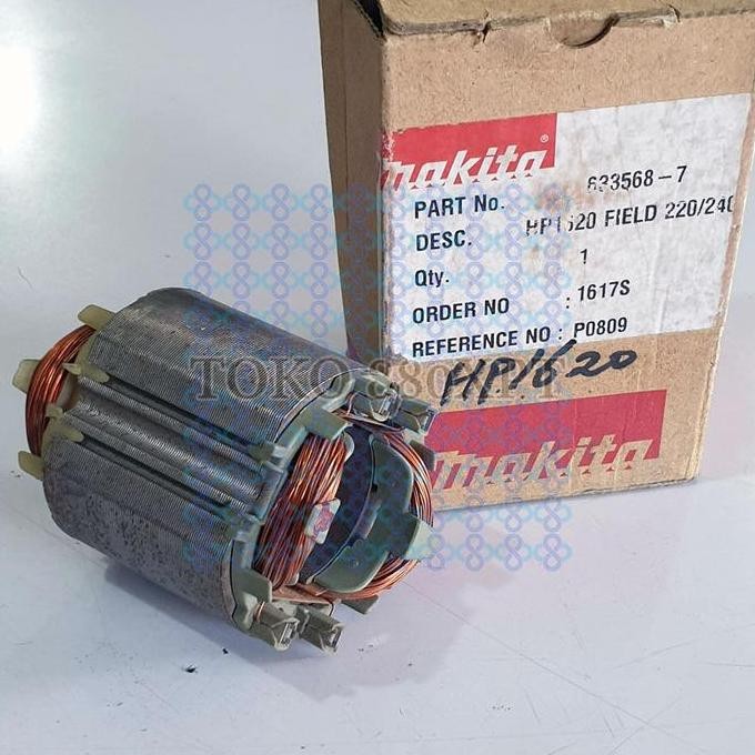 $$$$] Stator Field Assembly Makita HP1620 HP 1620 Bor Beton Makita 633568-7