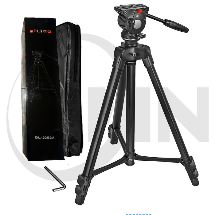 TRIPOD VIDEO KAMERA PROFESIONAL SHOOTING FLUID HEAD TRIPOD AE BL-3308