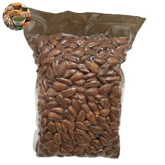 

almond roasted 1kg / kacang almond panggang premium termurah
