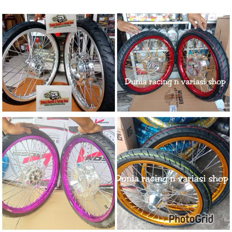 PAKETAN VELG PAKET PELEK RING 17 + BAN VELG NMAX OLD NMAX NEW AEROX 155 RING ADV PCX 150 PCX 160