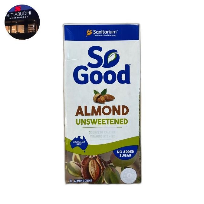 

sanitarium so good almond unsweetened 1 liter termurah