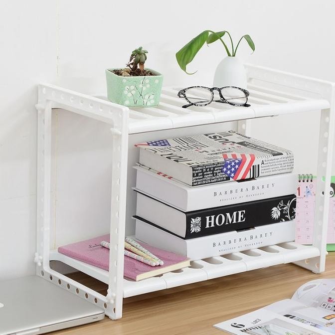 Original Meja Printer Rak Besi Buku Laci Kantor Minimalis Tempat Box File Kokoh
