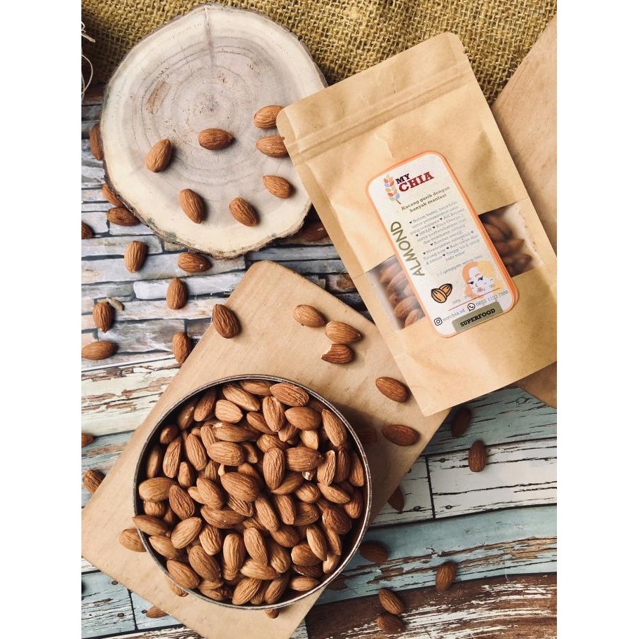 

roasted almond (panggang) 1kg termurah