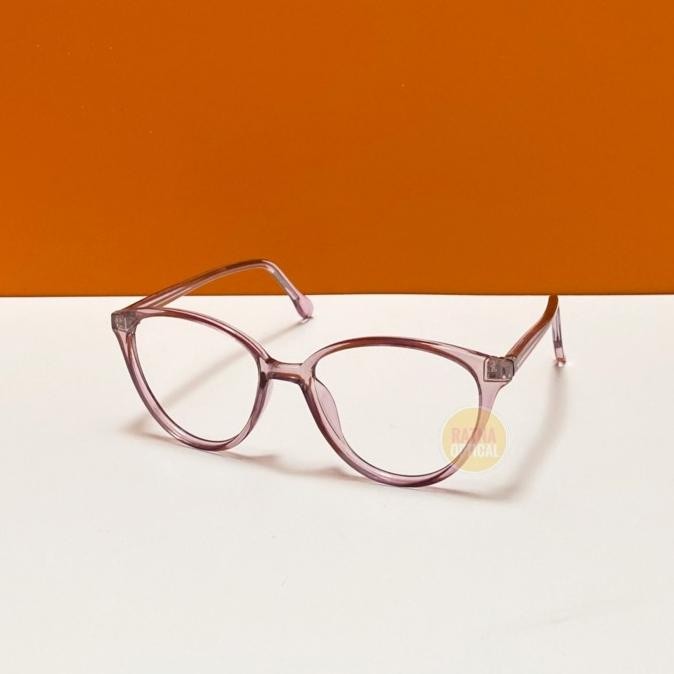 Frame Kacamata Cat Eye 608 Gratis Lensa Minus 4-5 Terbaru Frame Lentur Terlaris