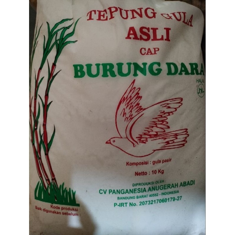 

Gula Halu Burung Dara 10G