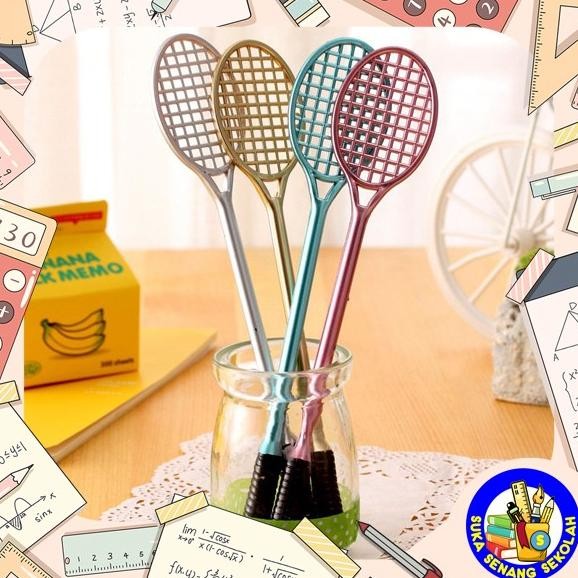 

Produk Baru!! SELUSIN Pulpen Racket S0056