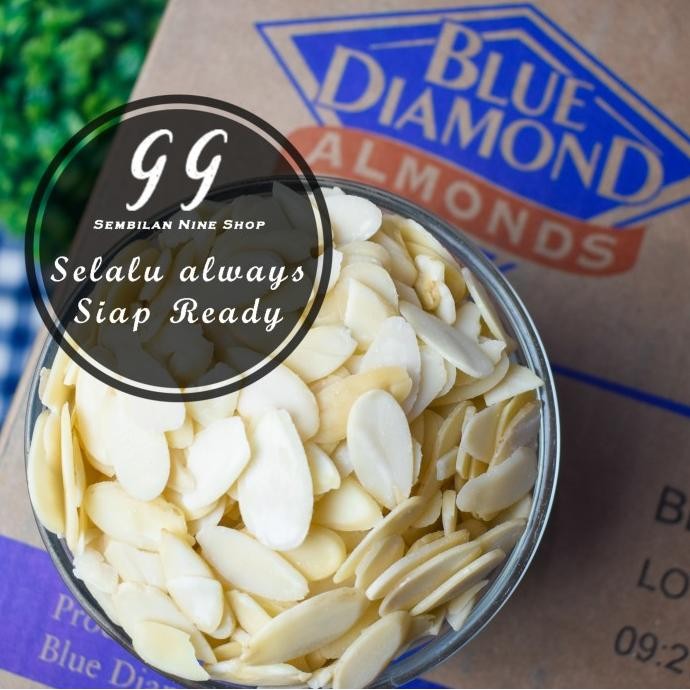 

blue diamond almond slice 250 gram kacang almon iris tipis usa termurah