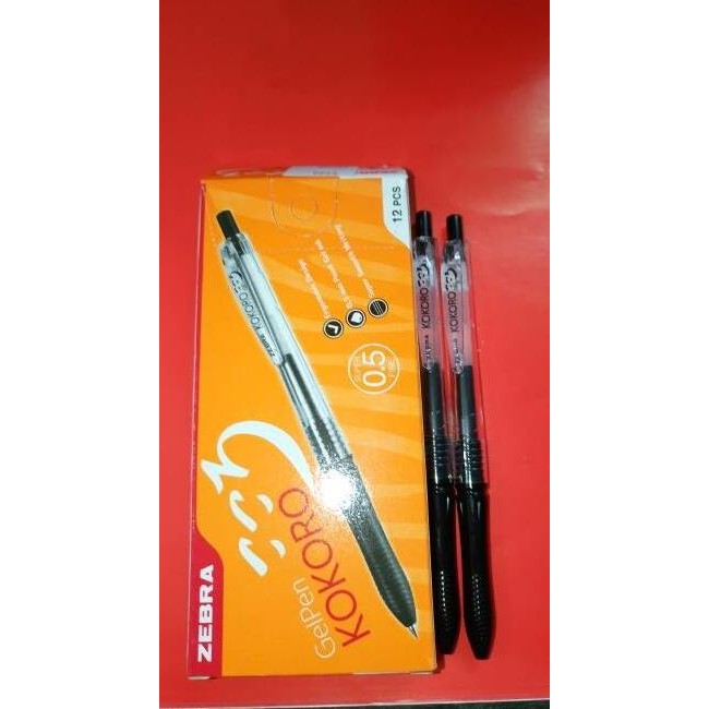 

Pulpen Zebra Kokoro Tinta Hitam Stok Terbatas