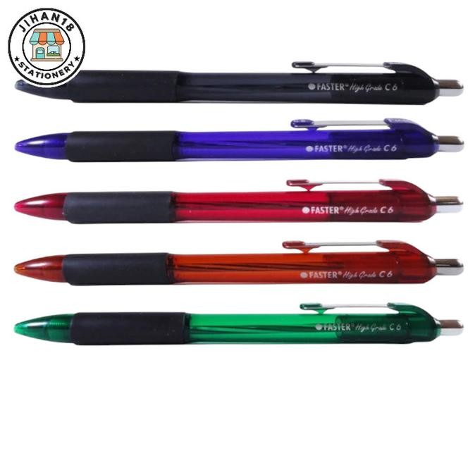 

Pulpen Faster C6 Cetek / Lusin - 12 Pcs Stok Terbatas