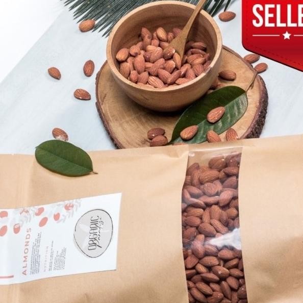 

kacang almond mentah 1 kg premium / natural raw almond 1 kg termurah