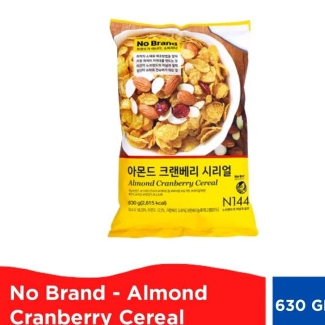 

no brand almond cranberry cereal 630 gr termurah