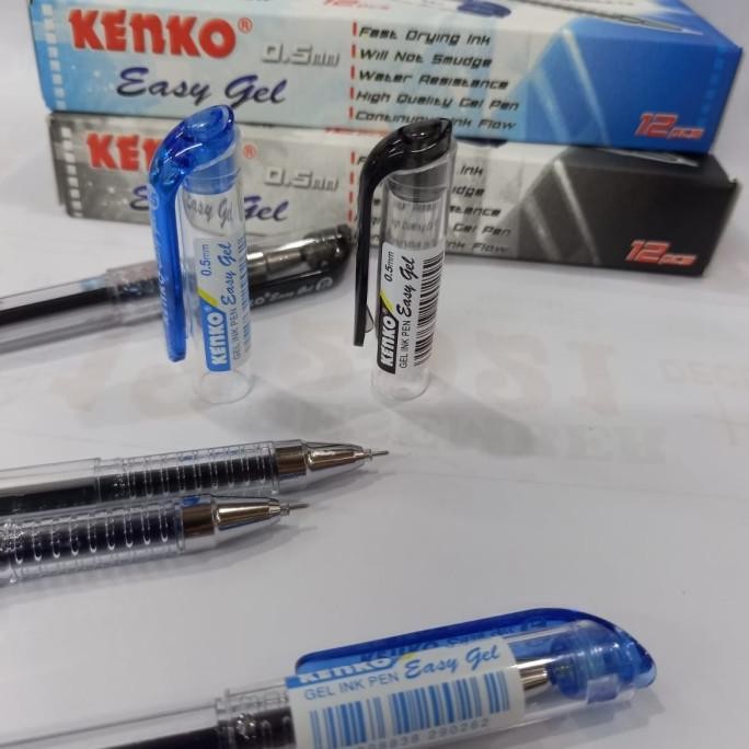 

Produk Baru!! 1 lusin pulpen kenko easy gel