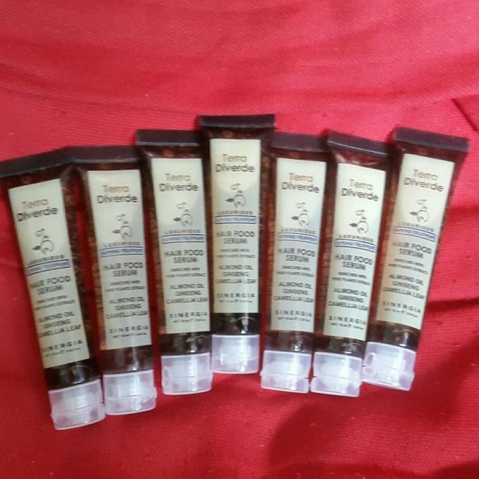 

grosir isi 12pcs terra diverde hair food serum almond oil 16ml termurah