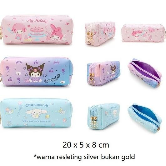 

Produk Baru!! Tempat pensil pulpen sanrio kuromi cinnamoroll my melody / Pencil case